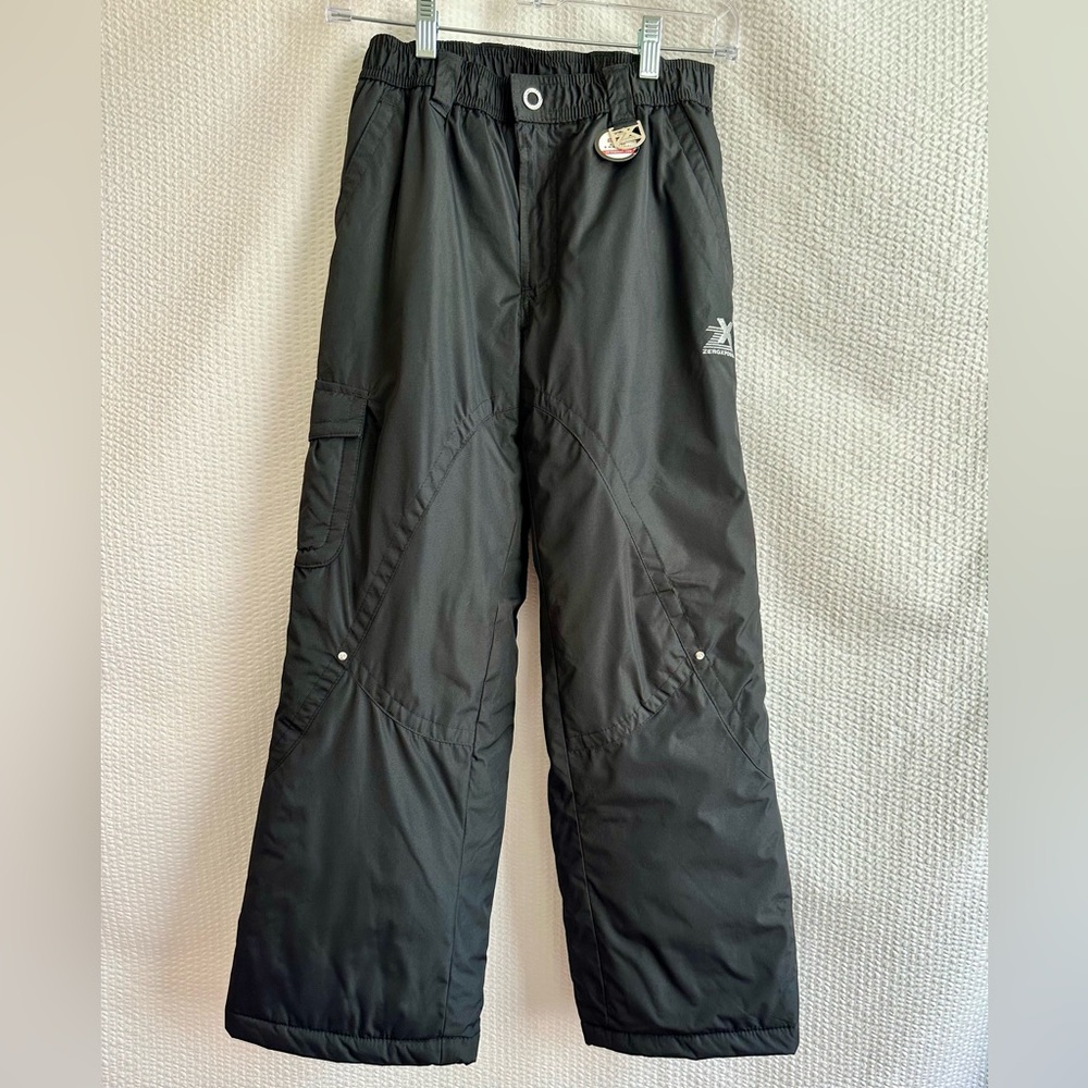 ZeroXposur Kids Black Snow Pants Size: 10-12